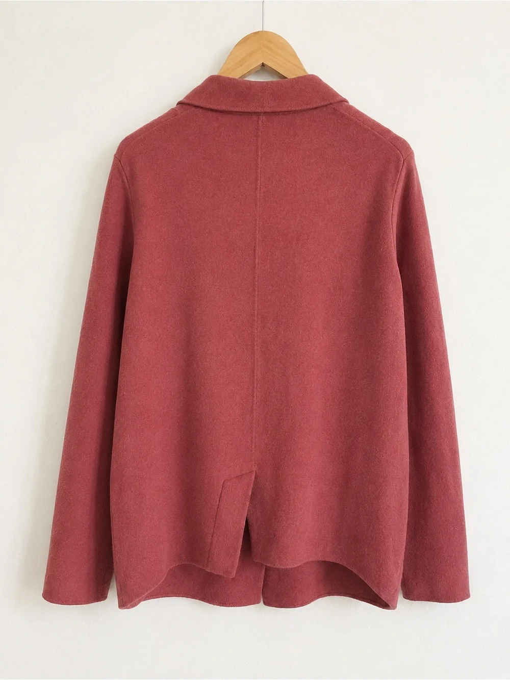 J. Crew Women’s Knit Blazer Cardigan Brick Red Pockets Cardigan Size M